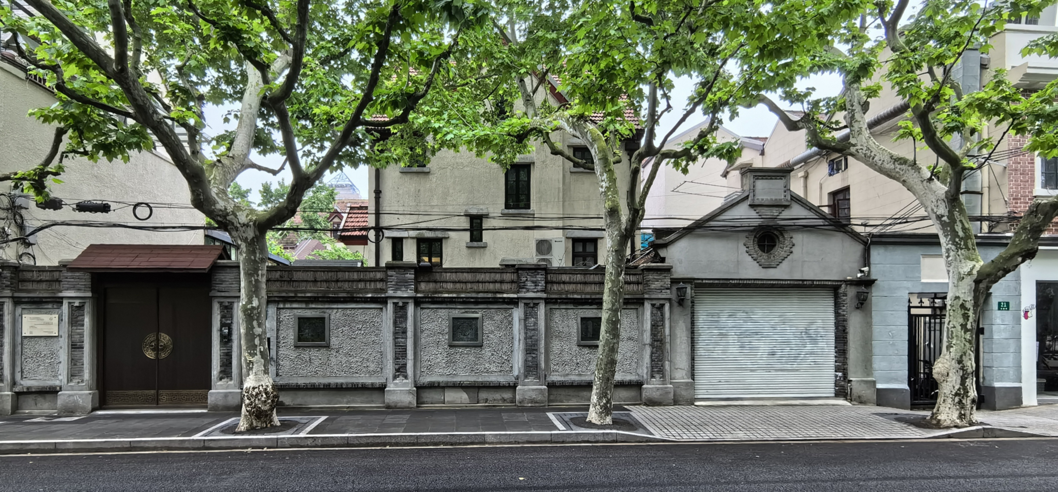 安福路沿街花園洋房 , 名人舊居,徐匯區(qū)文物保護(hù)點(diǎn)